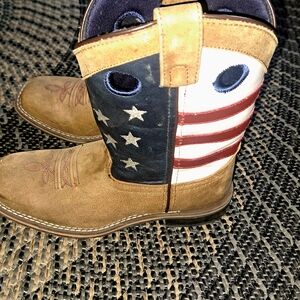 Kids Star-Spangled Cowboy Boots